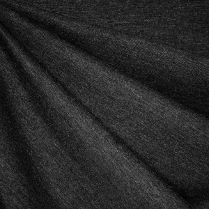 Mid Weight Ponte Knit Heather Charcoal