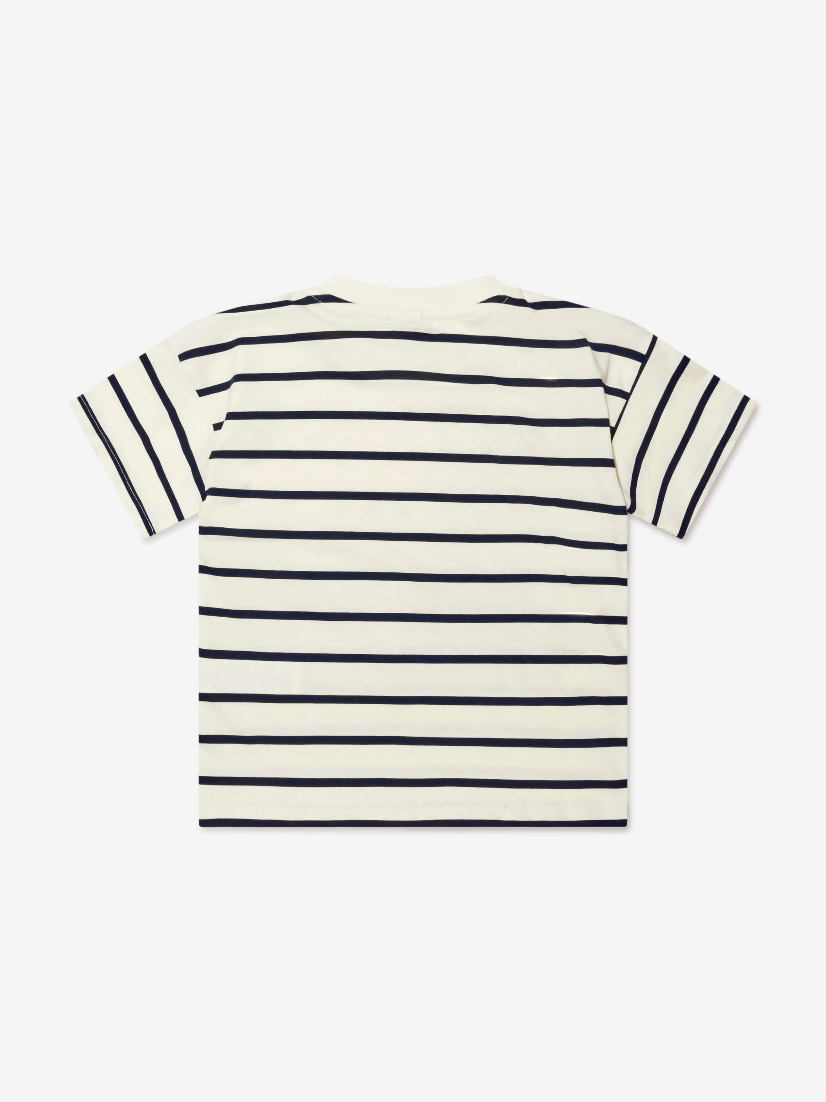 Mini Rodini Kids Ferry Stripe T-Shirt in Blue