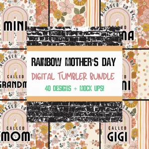 Mother's Day Tumbler Bundle - Digital PNGs