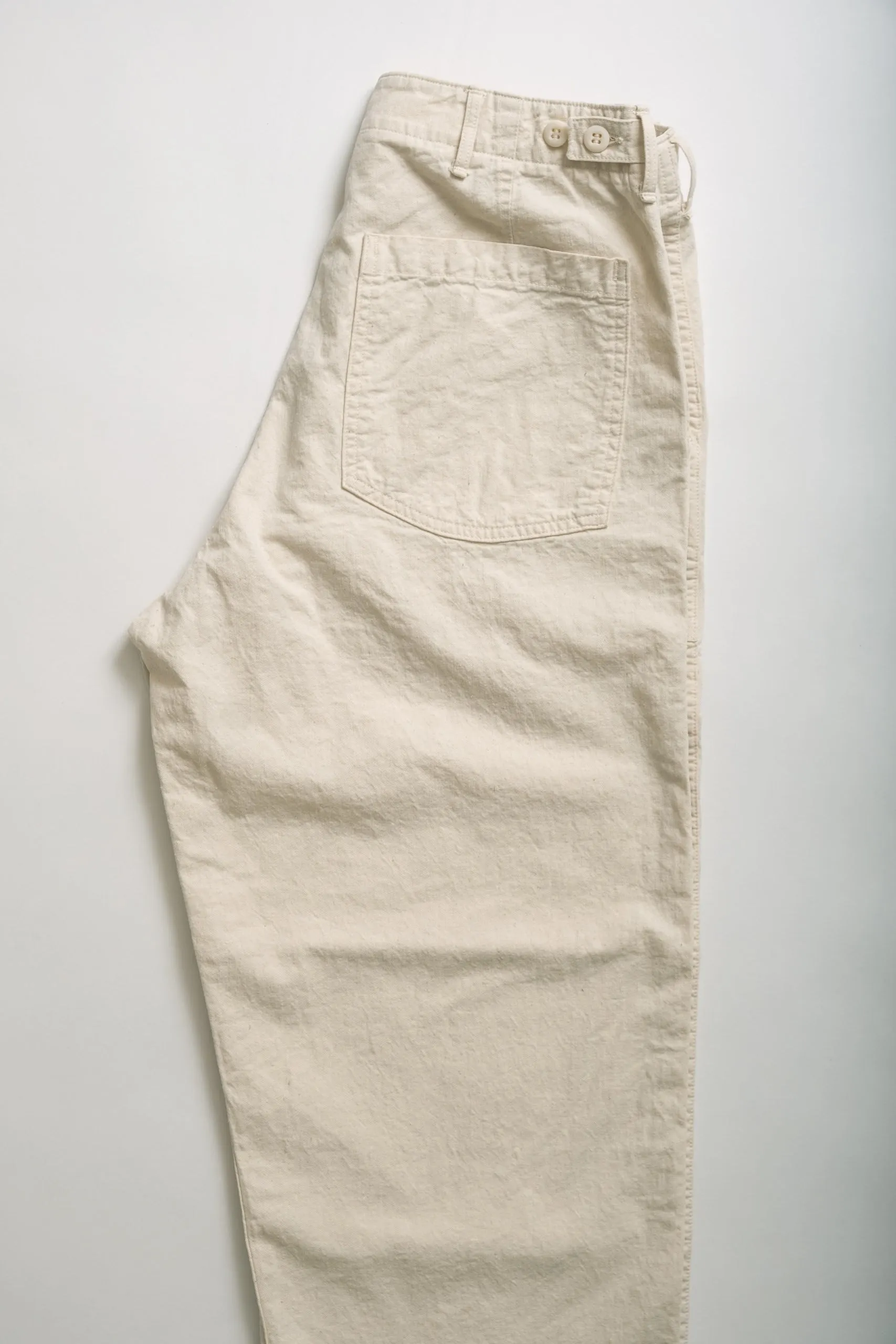 NAPPED TWILL SUMMER FATIGUE - ECRU