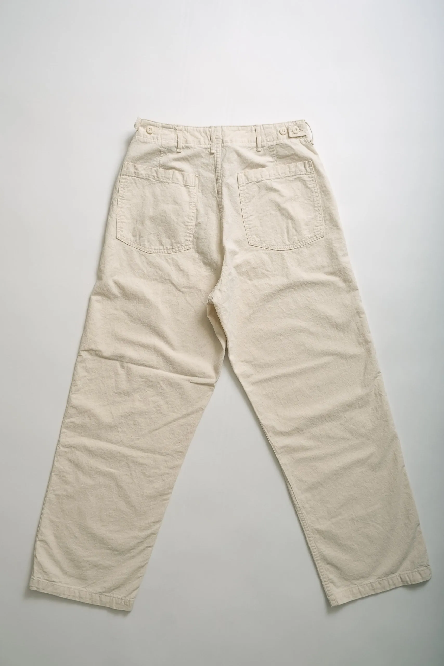 NAPPED TWILL SUMMER FATIGUE - ECRU