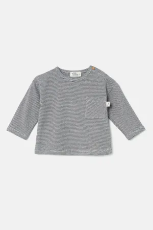 Navy Striped Baby T-Shirt