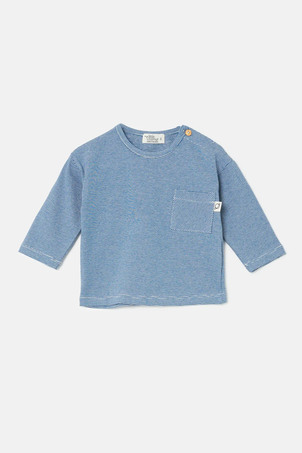 Navy Striped Baby T-Shirt
