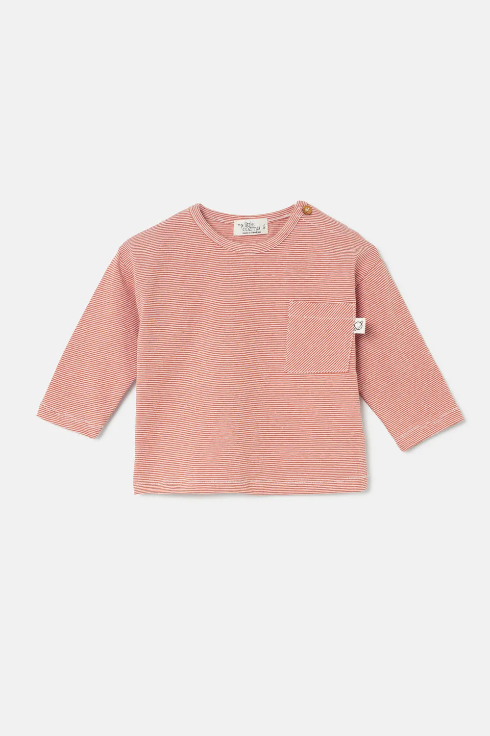 Navy Striped Baby T-Shirt