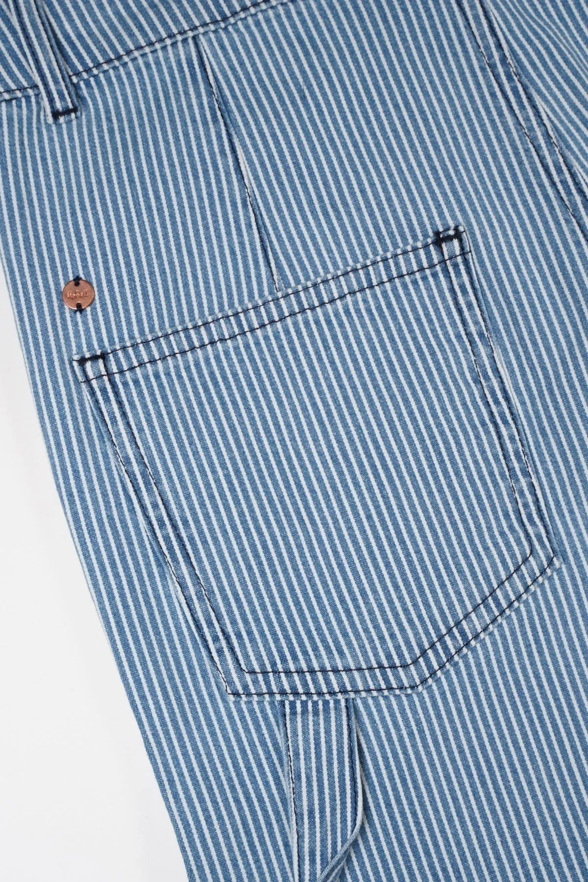 NoBell Suca Striped Twill Carpenter Pants