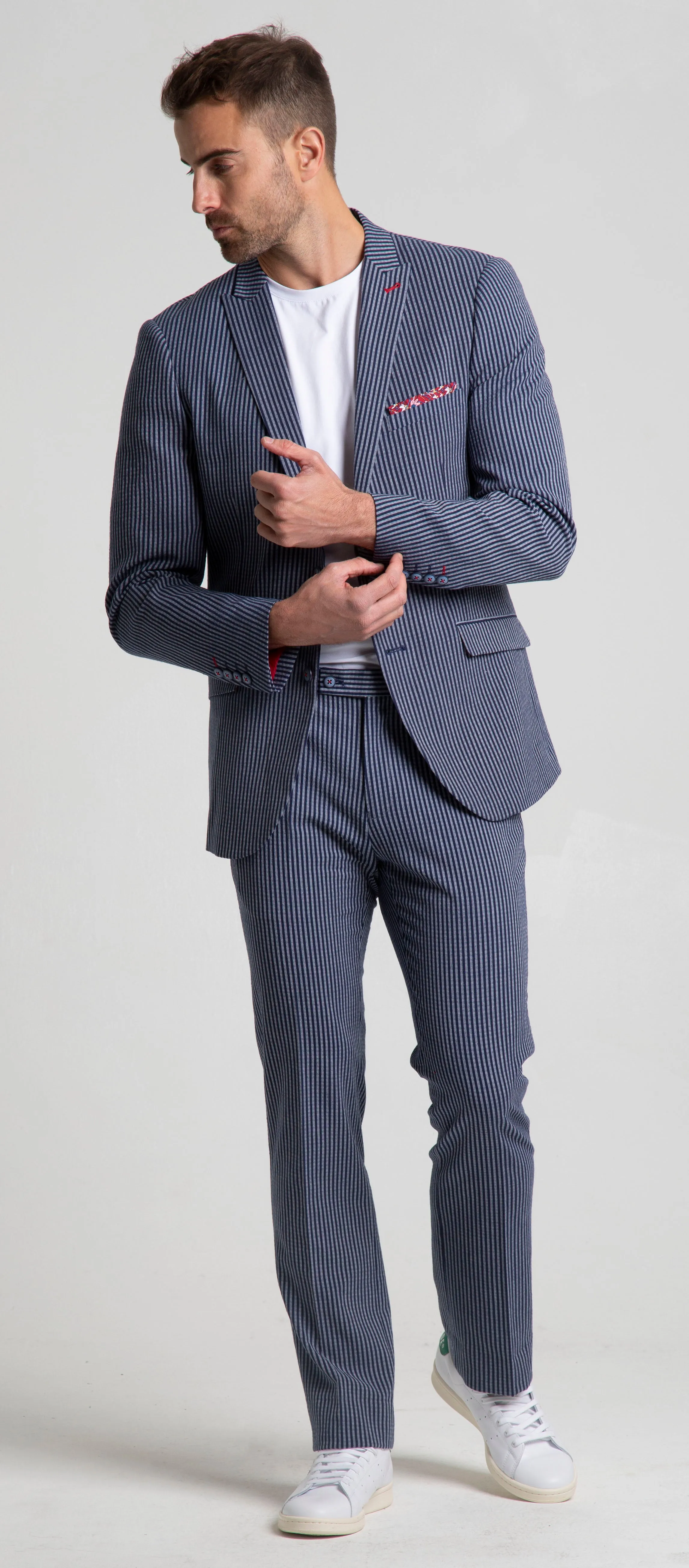 Paisley & Gray Downing Seersucker Pant