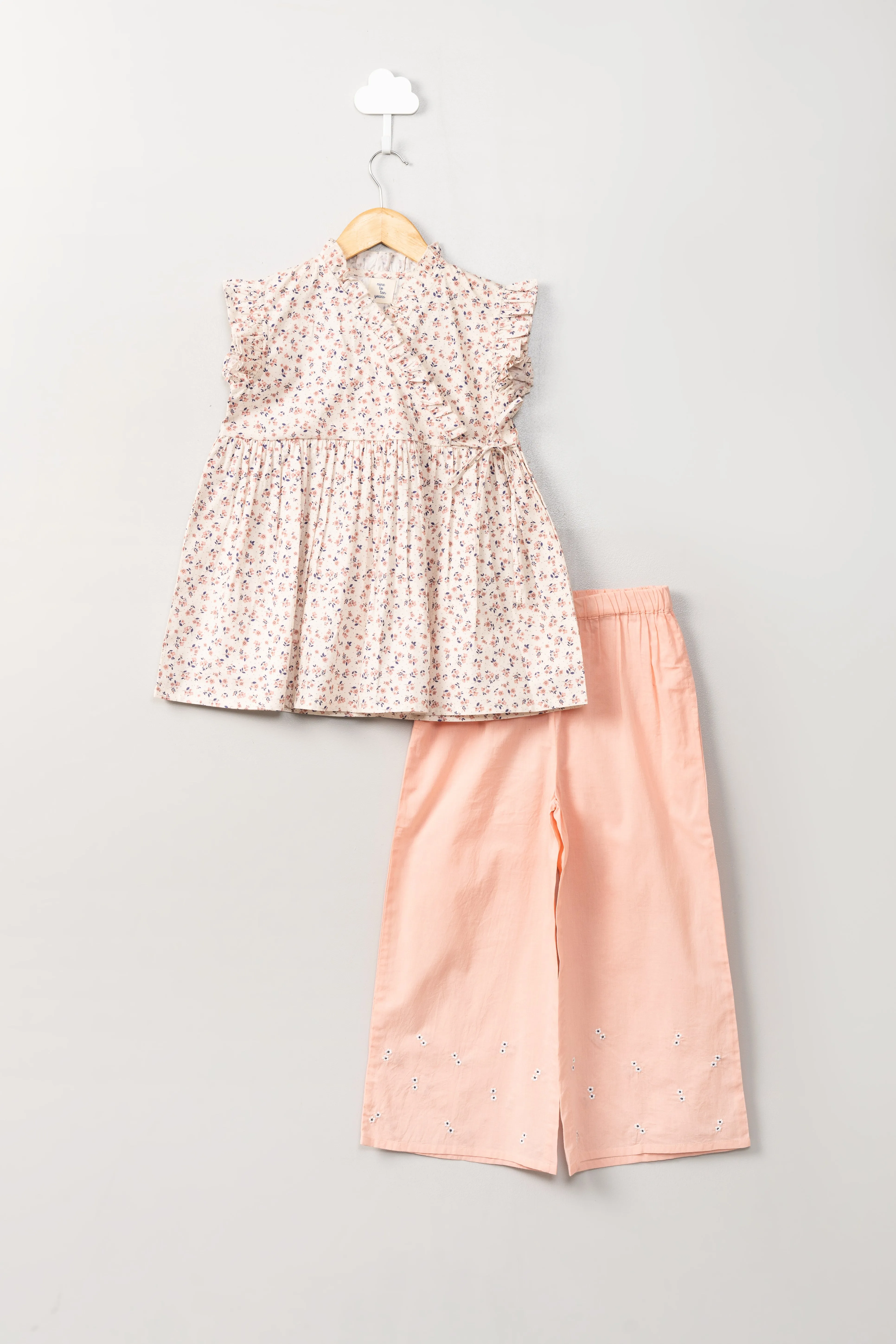 Peach Garden Co-ord Set