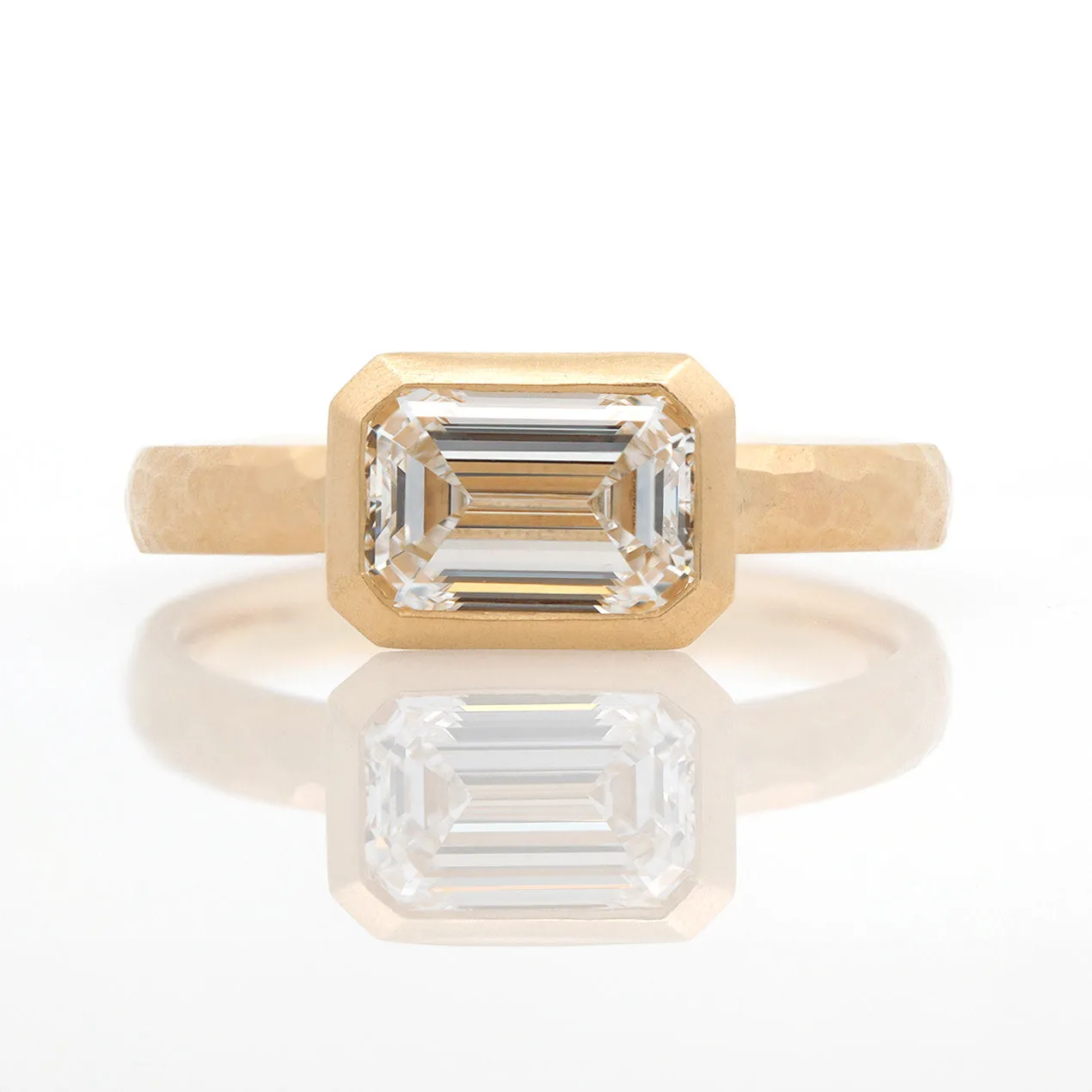 'Piper' featuring 1.31ct Emerald Cut Lab Diamond