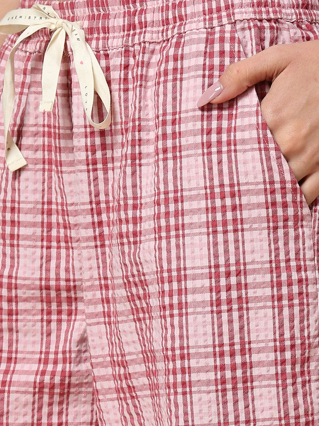 PRINTED JERSEY TEE & SEERSUCKER PJ'S NIGHTSUIT SET