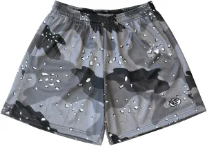 RF Mesh Desert Camo Shorts - Grey