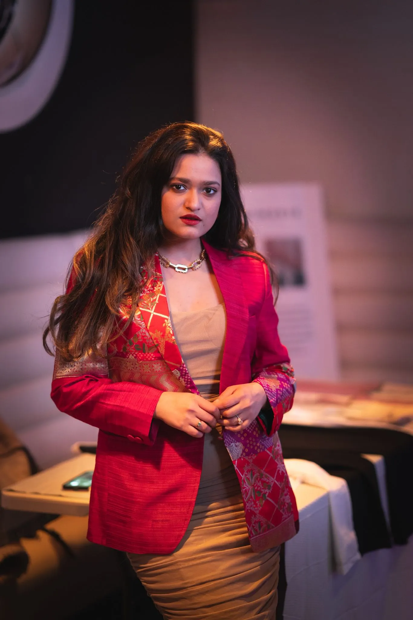 Roma Upcycled Silk Blazer