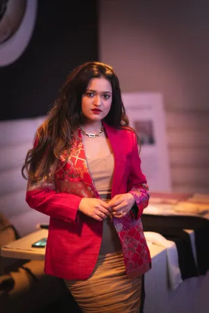 Roma Upcycled Silk Blazer