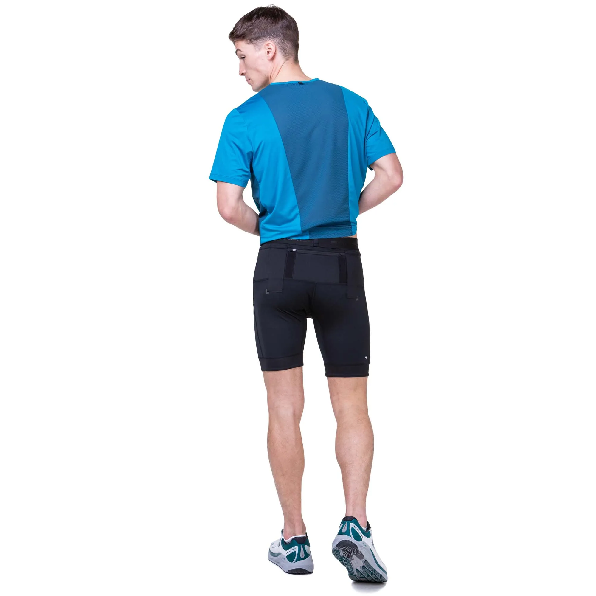 Ronhill | Men's Tech Stretch Ultra 8" Short - All Black