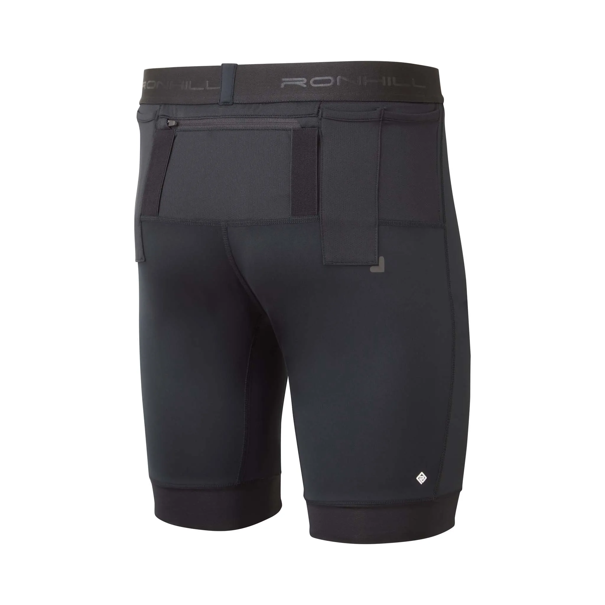 Ronhill | Men's Tech Stretch Ultra 8" Short - All Black