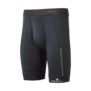 Ronhill | Men's Tech Stretch Ultra 8" Short - All Black