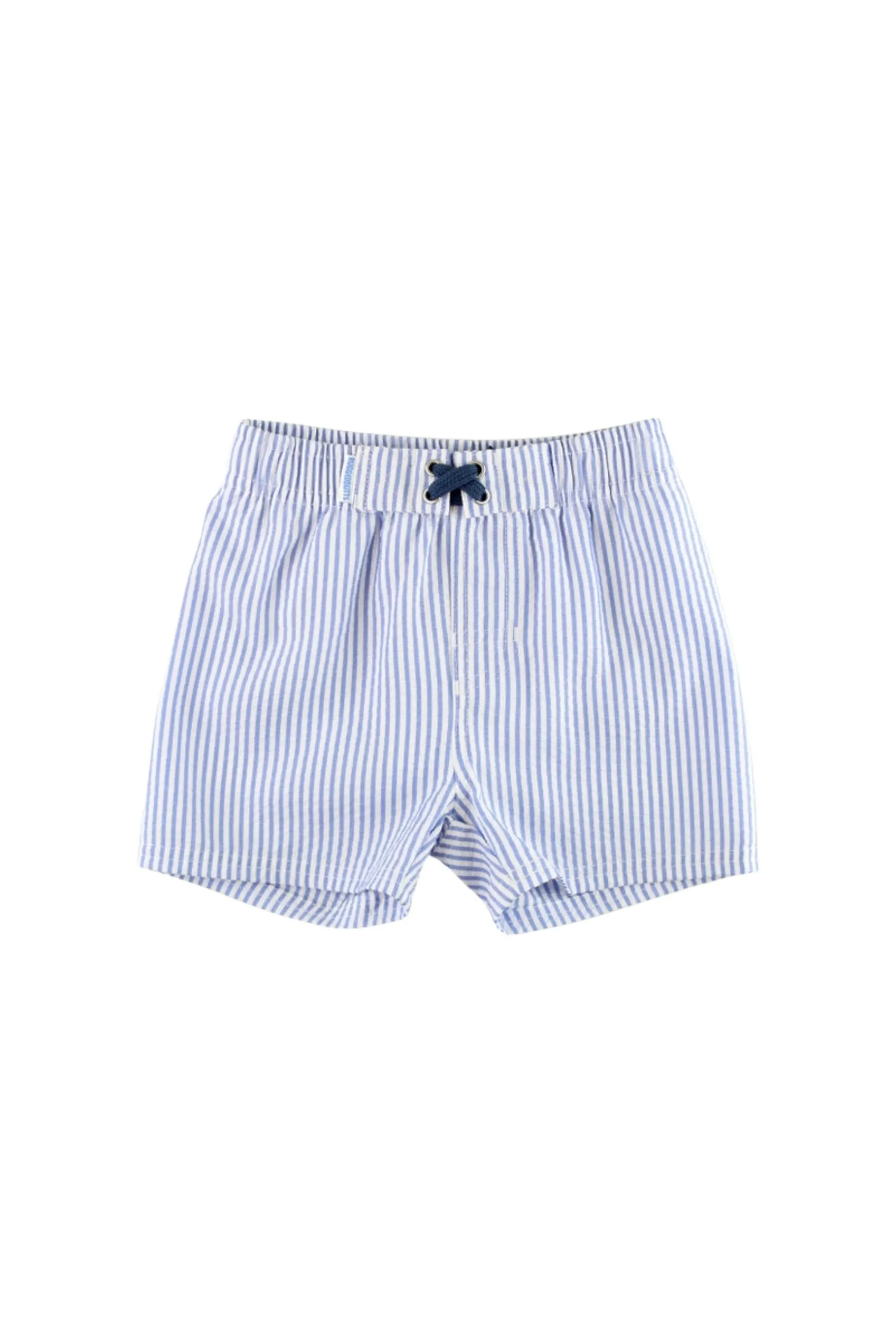 Ruffle Butts - Periwinkle Blue Seersucker Swim Trunks
