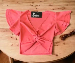 Ruffle Crop Tops