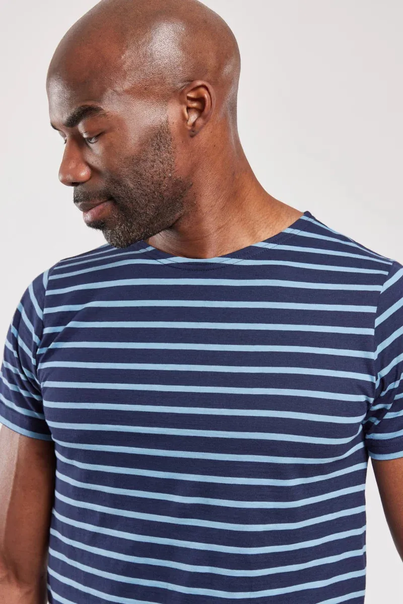 Sailor Shirt S/S "Hoedic" Marine Deep/St Lo