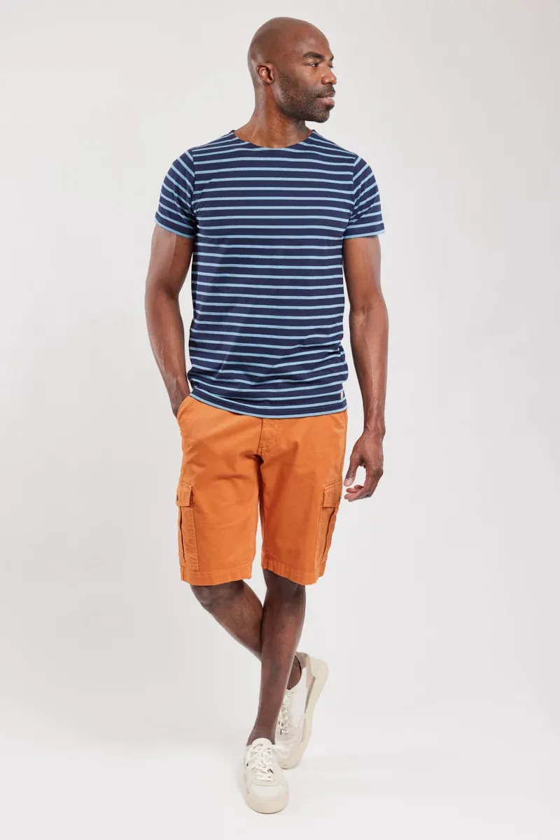Sailor Shirt S/S "Hoedic" Marine Deep/St Lo