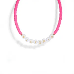SAMPLE - HOT PINK NECKLACE