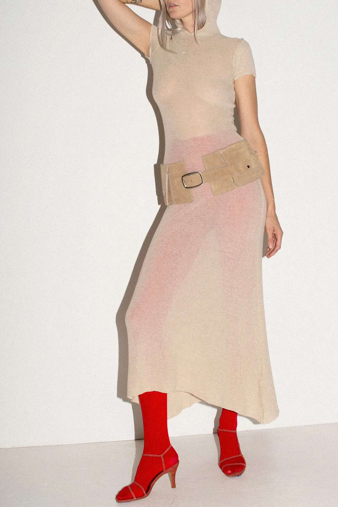 Sand Suede Nelson Belt