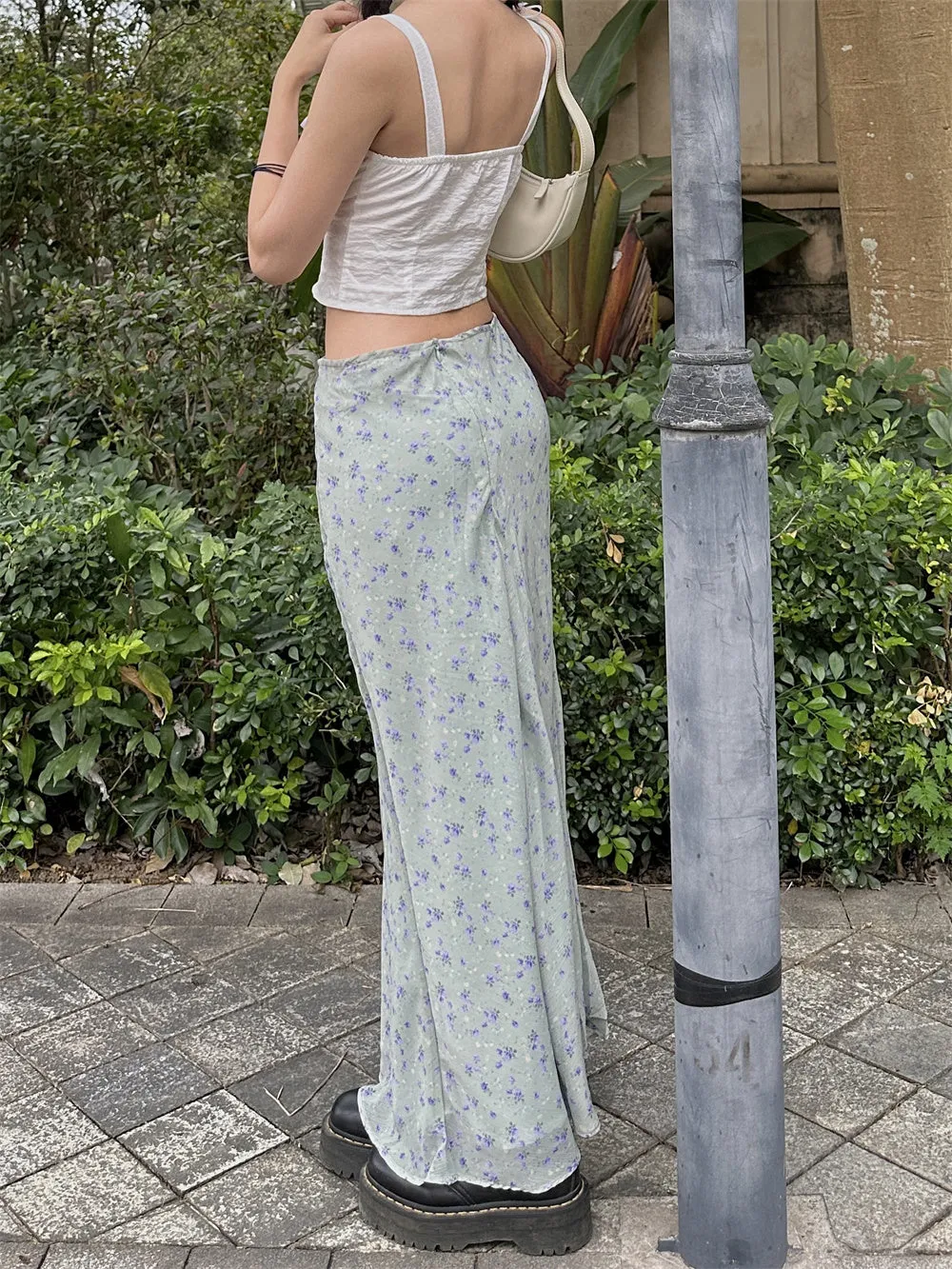 Sapphira Floral Maxi Skirt
