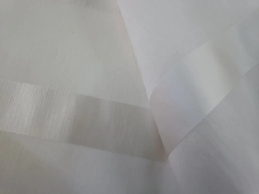 SILK LINEN  SATIN STRIPE available in two colors gold and ivory 54" wide [10480/12607]