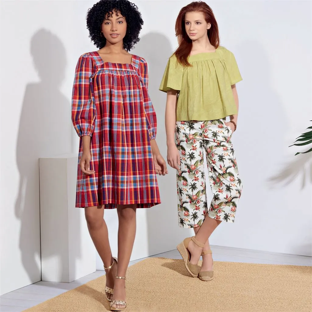 Simplicity Sewing Pattern S8926 Misses' Dress, Tops, and Pants