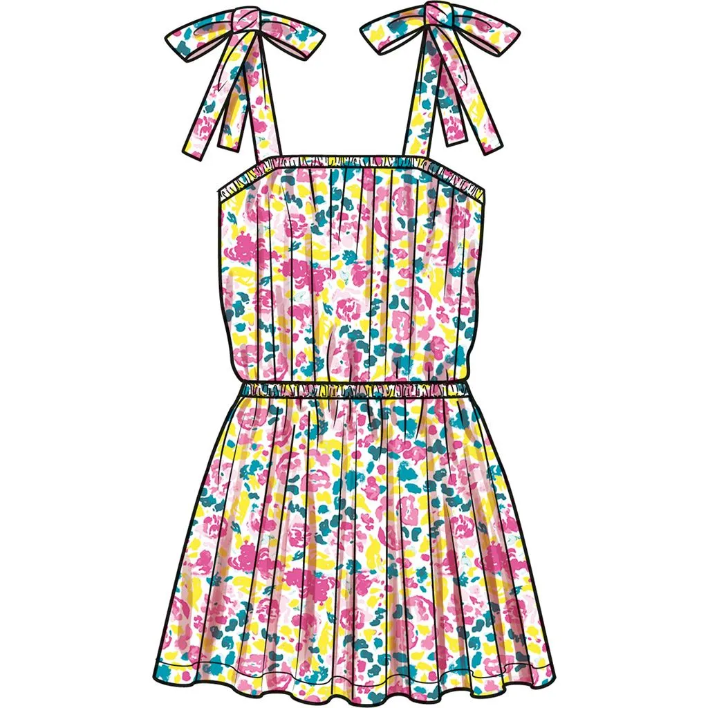 Simplicity Sewing Pattern S9963 Children's and Girls Tops, Skirts, and Dresses