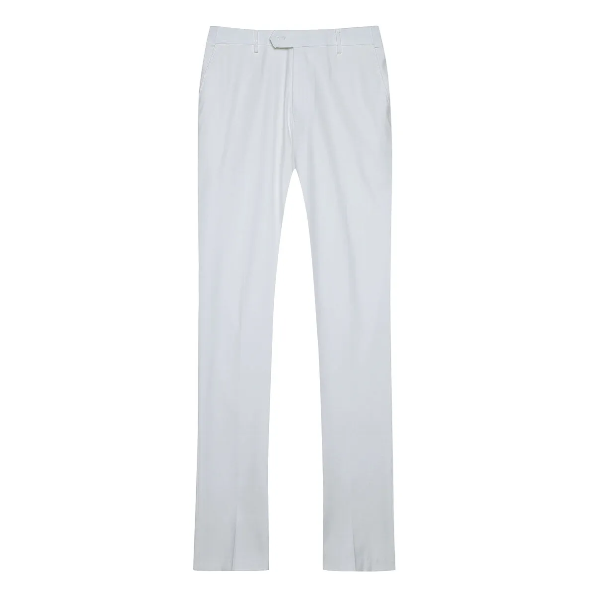 Slim Fit 2 Piece Suit 2 Button Formal Business Wedding Solid Suits White