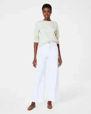SPANXsupersmooth™ Stretch Twill Wide Leg Pant