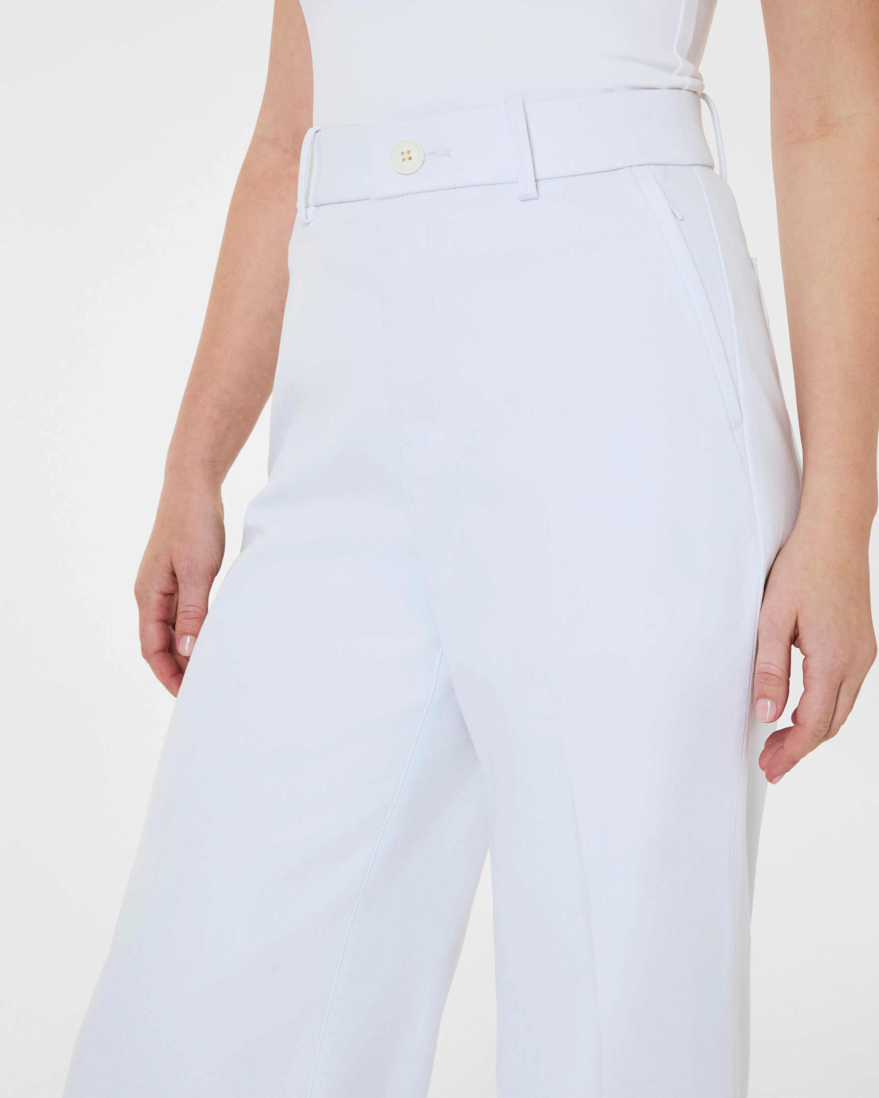 SPANXsupersmooth™ Stretch Twill Wide Leg Pant