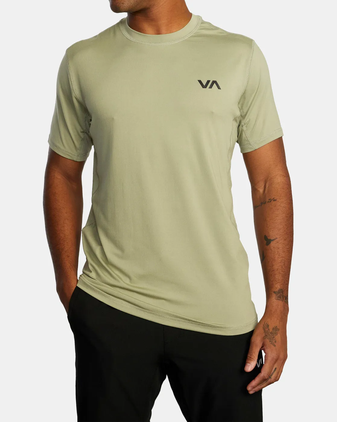 Sport Vent Performance Tee - Grey Army