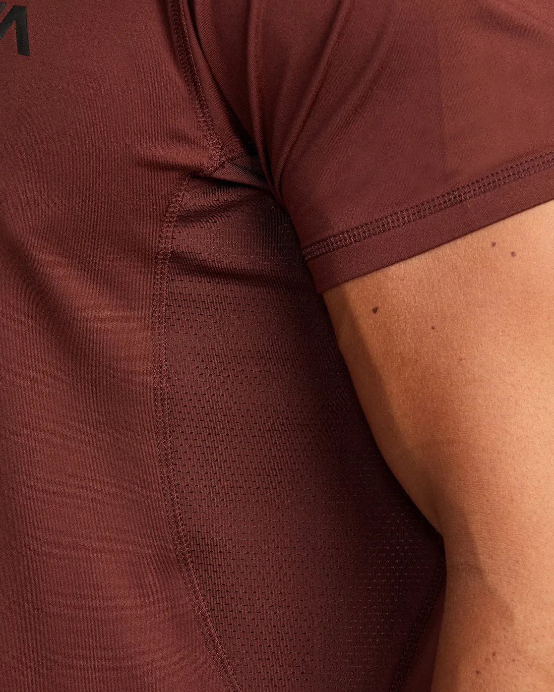 Sport Vent Performance Tee - Mahogany