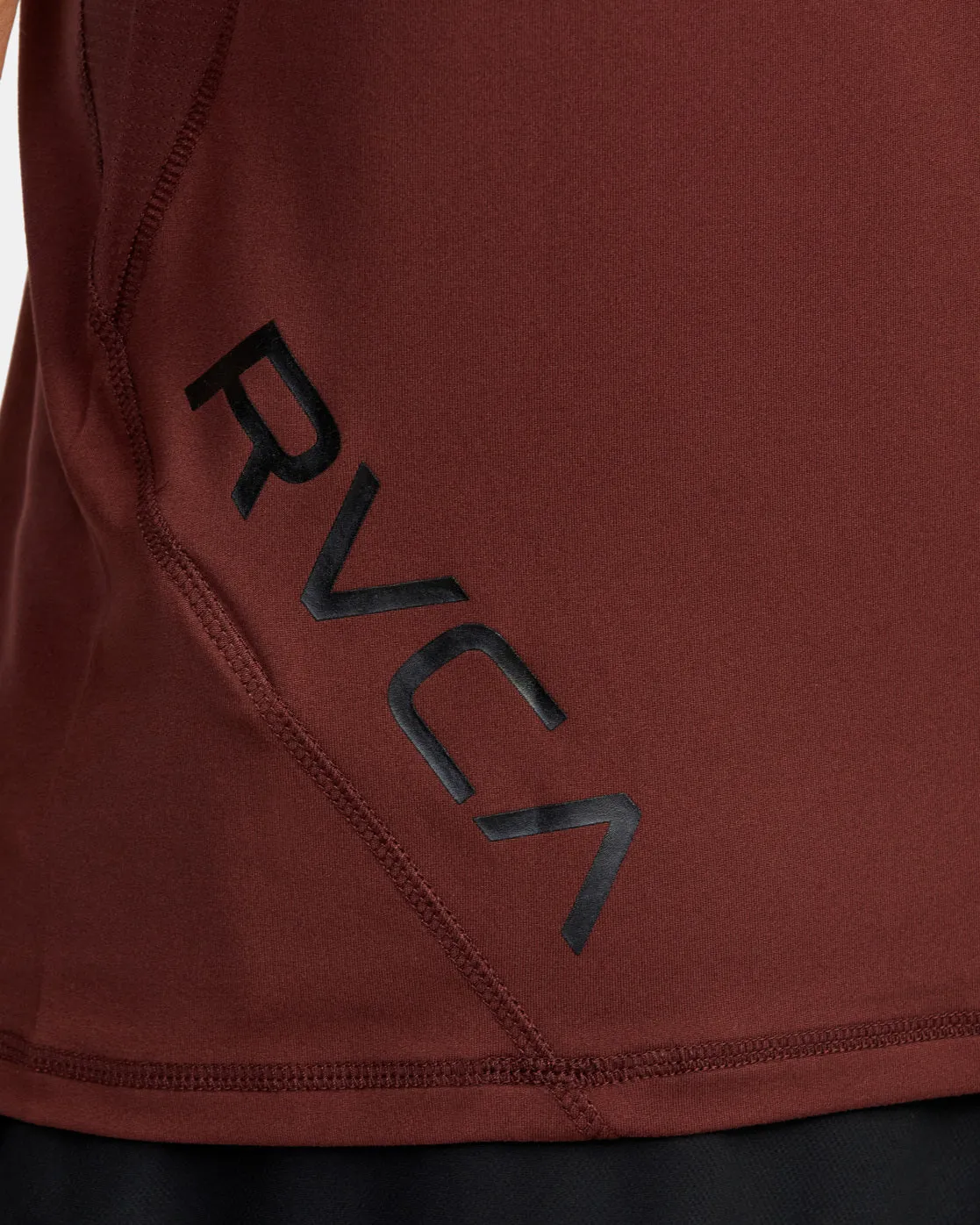 Sport Vent Performance Tee - Mahogany