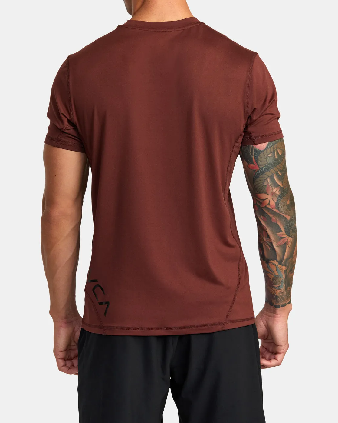 Sport Vent Performance Tee - Mahogany