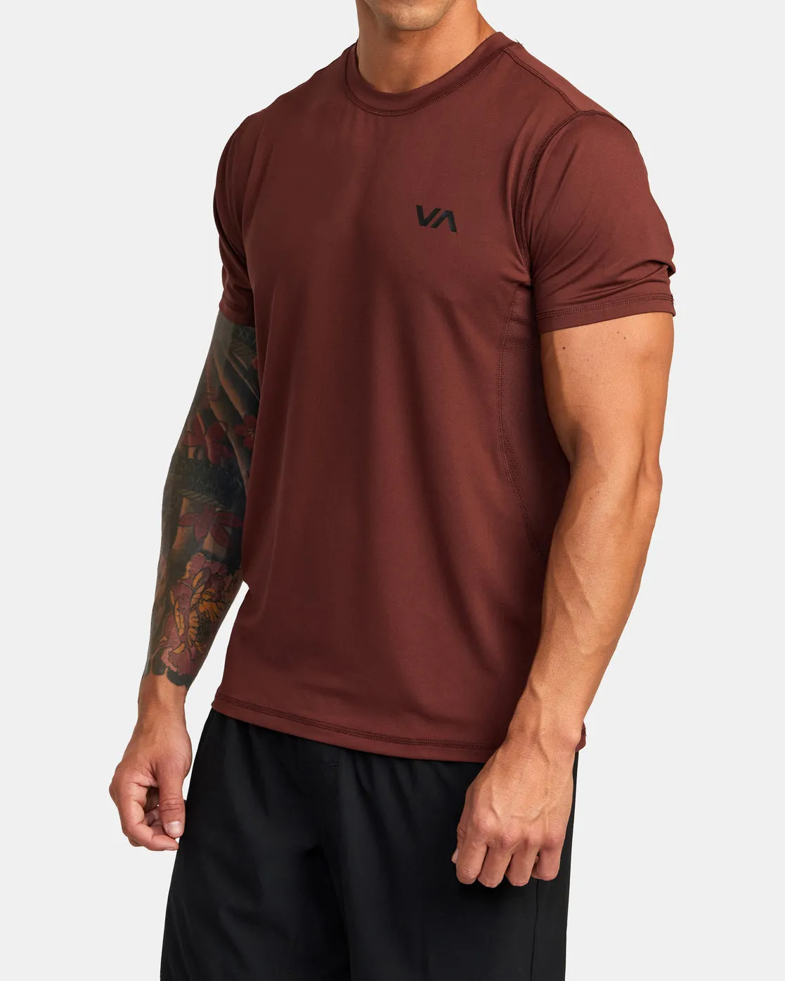 Sport Vent Performance Tee - Mahogany