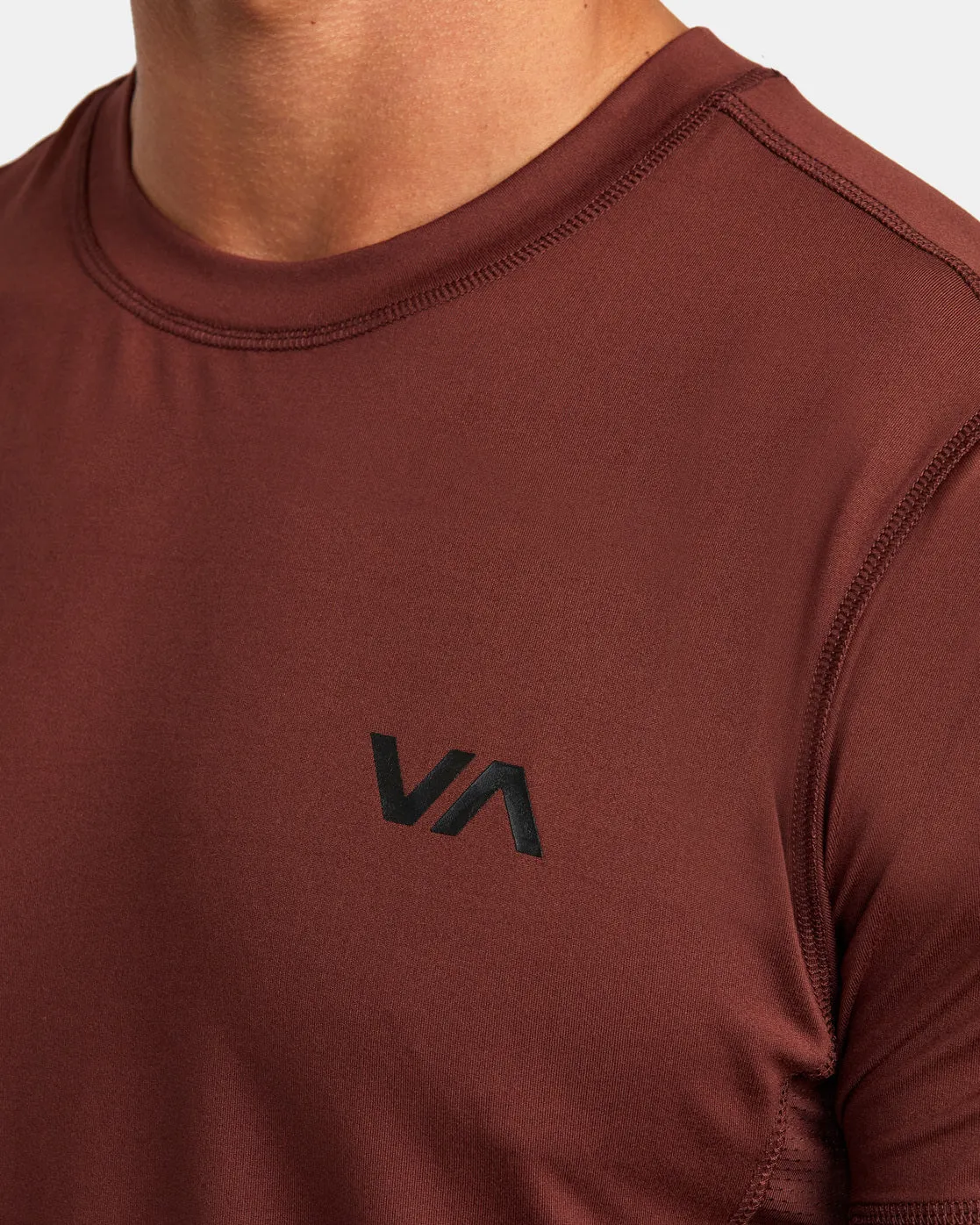 Sport Vent Performance Tee - Mahogany