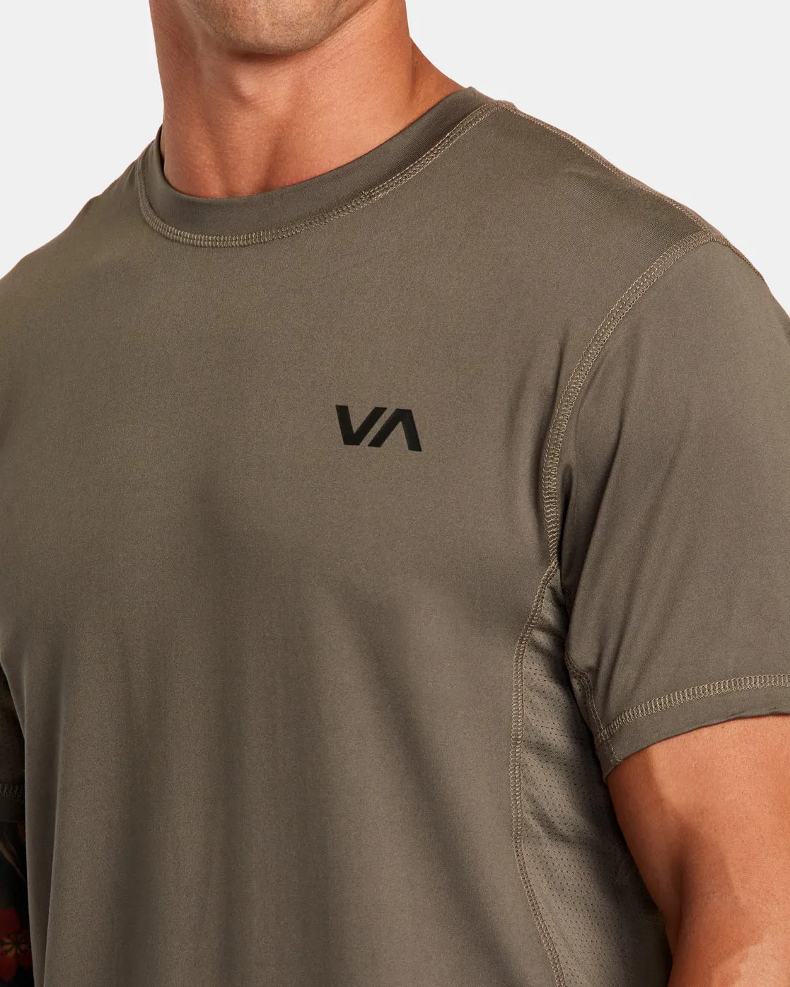 Sport Vent Performance Tee - Mushroom