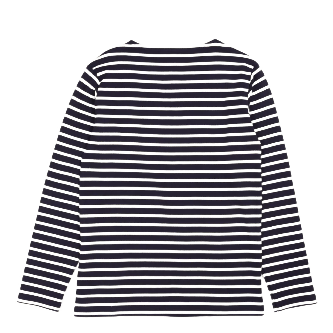 Striped Breton Shirt "houat" Navire Navy/ Nature
