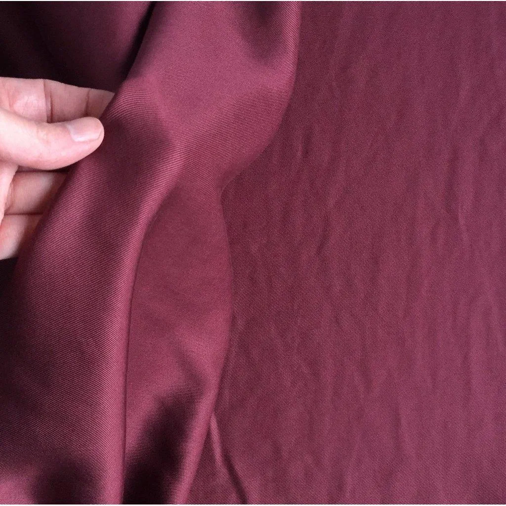 Tencel Twill - Wine - 1/2 meter