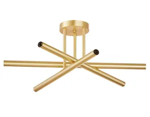 Triune 24 Semi-Flush Mount