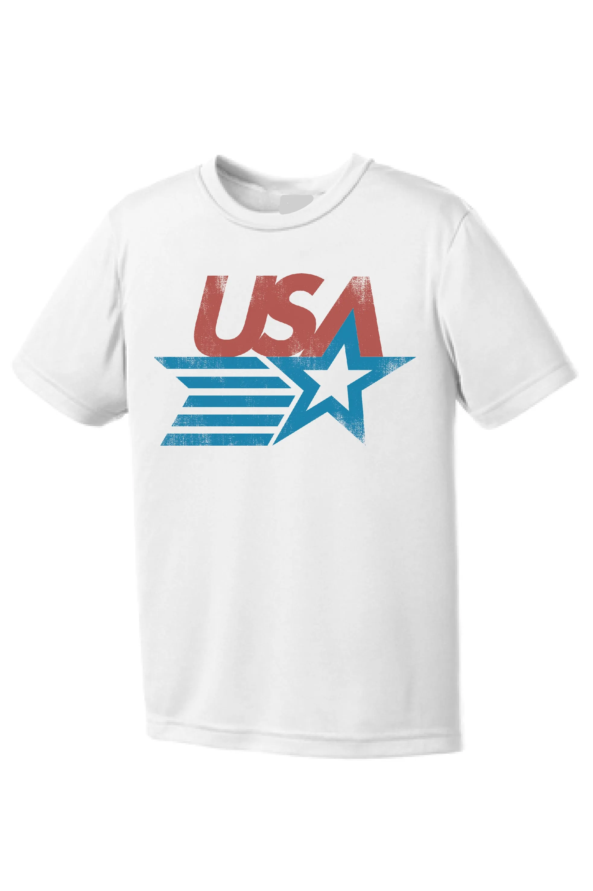 USA Retro Youth Performance Tee | YOUTH