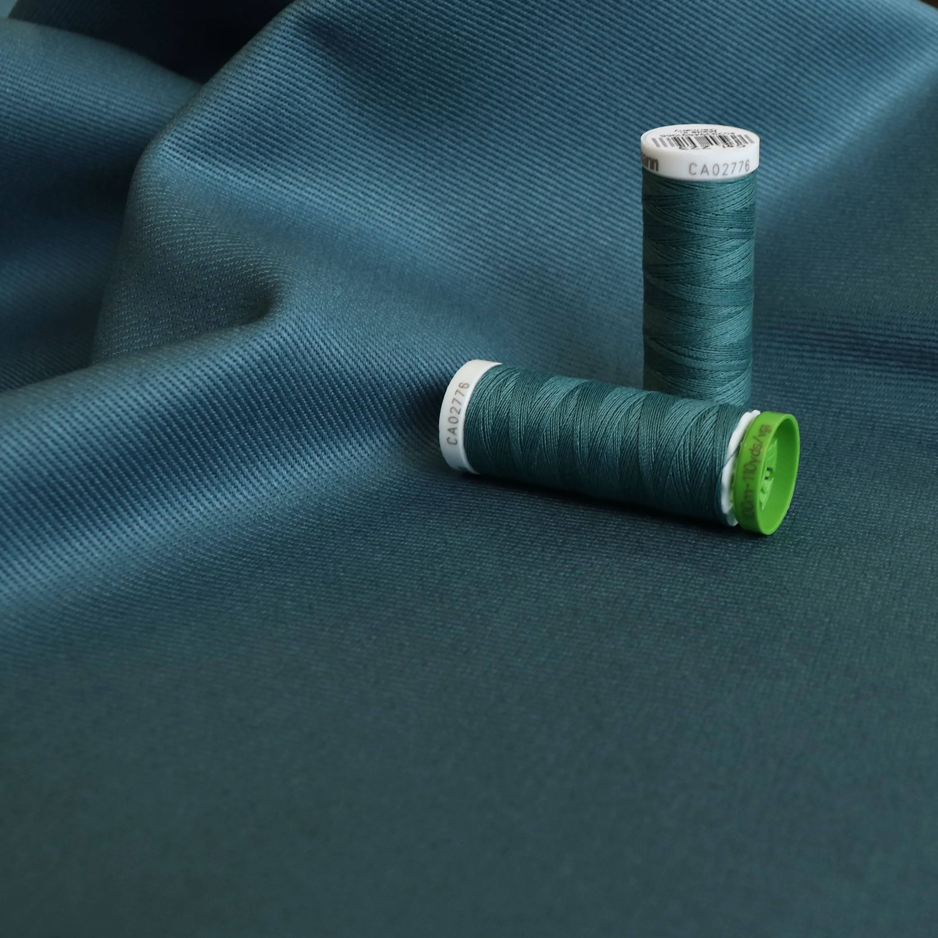 Ventana Cotton Twill Robert Kaufman - Petrol Blue