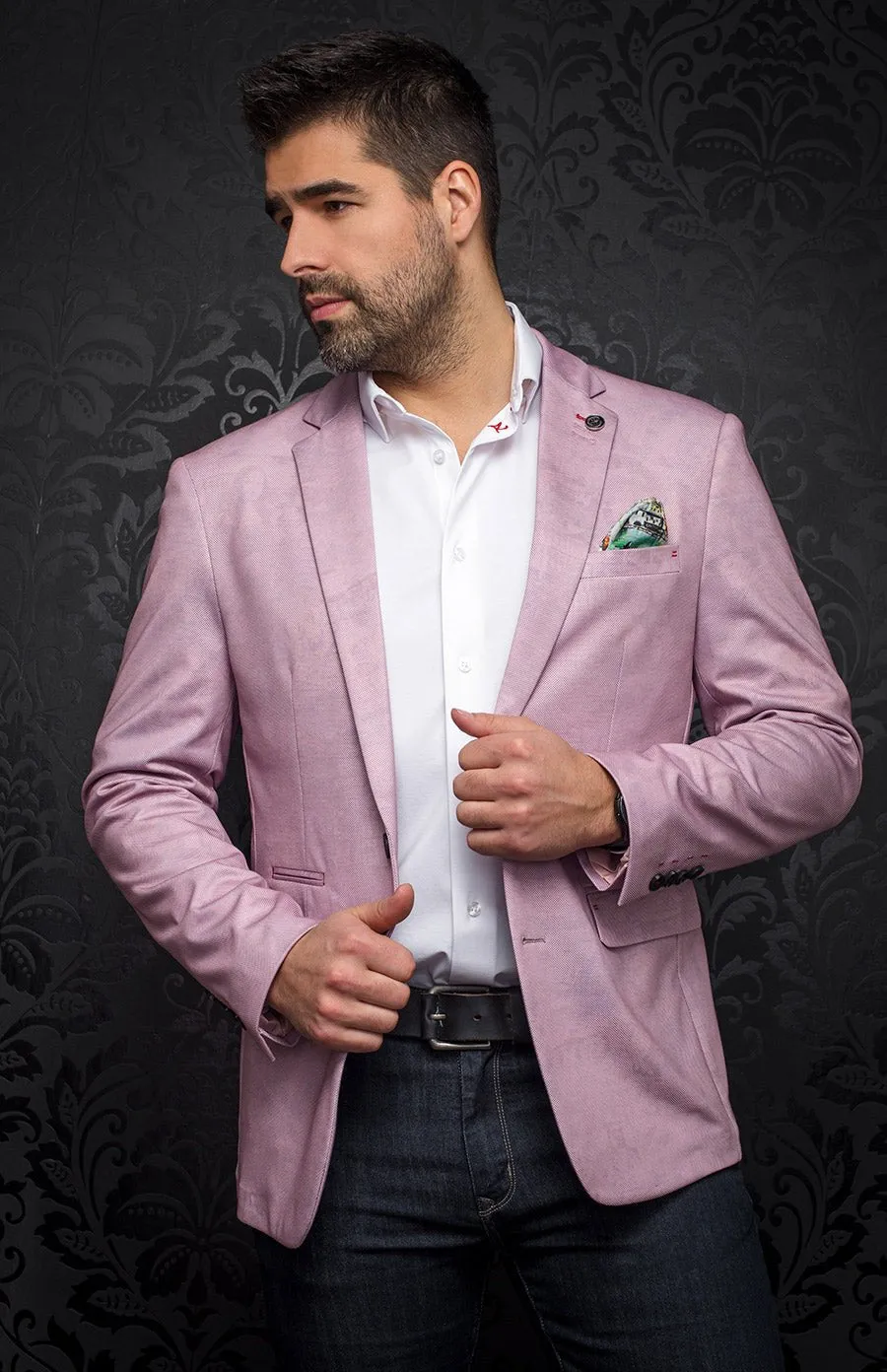 Veston | TRAVELER TRANSPARANT, pink