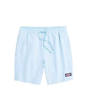 Vineyard Vines Mens 7" Seersucker Chappy Swim Trunks