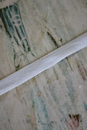 White 5/8" Twill Tape