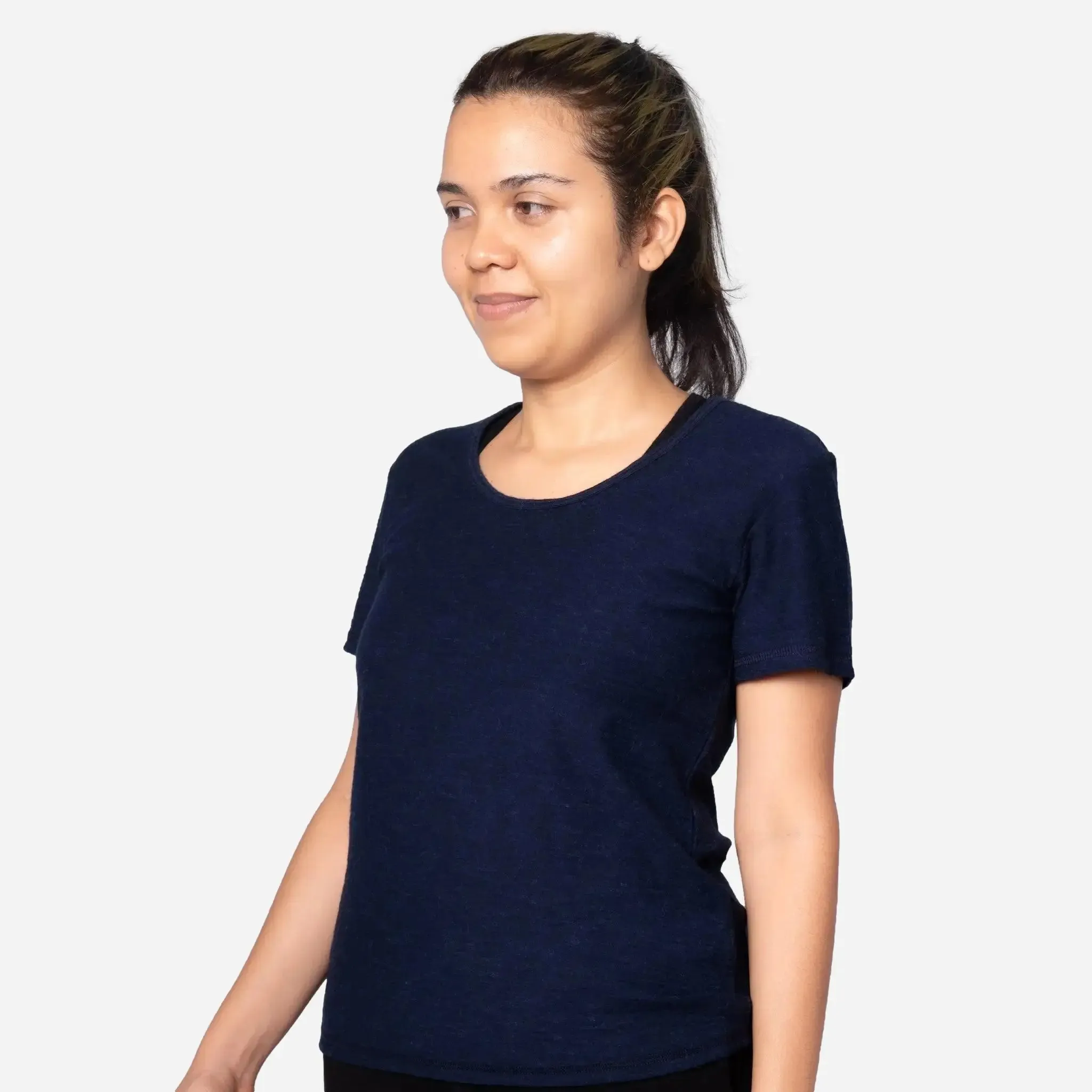 Women's Alpaca Wool Hiking T-Shirt: 160 Ultralight - Relaxed Fit