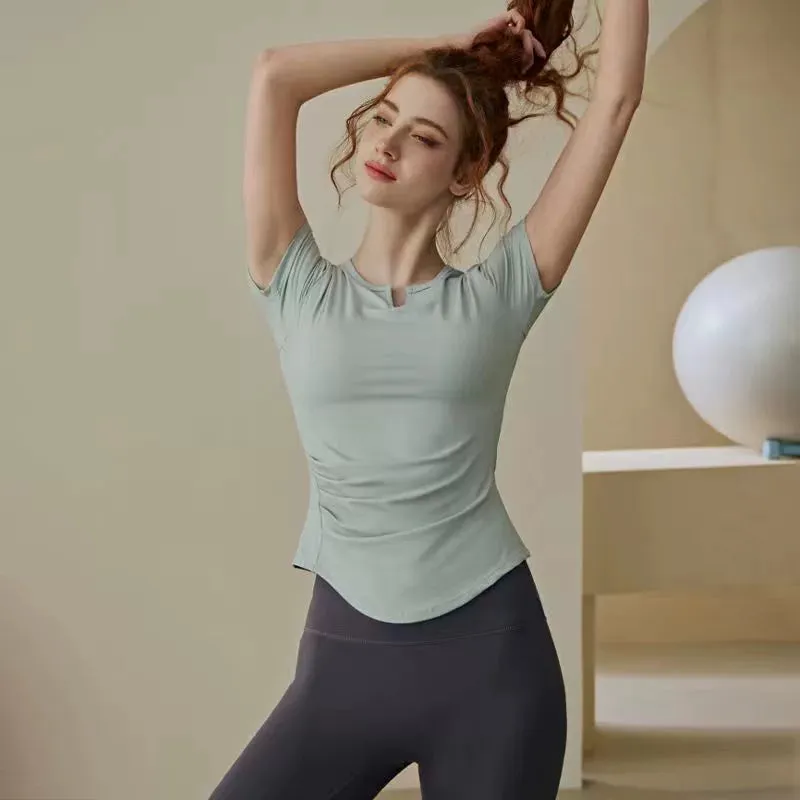 Women's Amoi Thin Slim-Fit Slim Looking Stretch Quick-Drying T-shirt