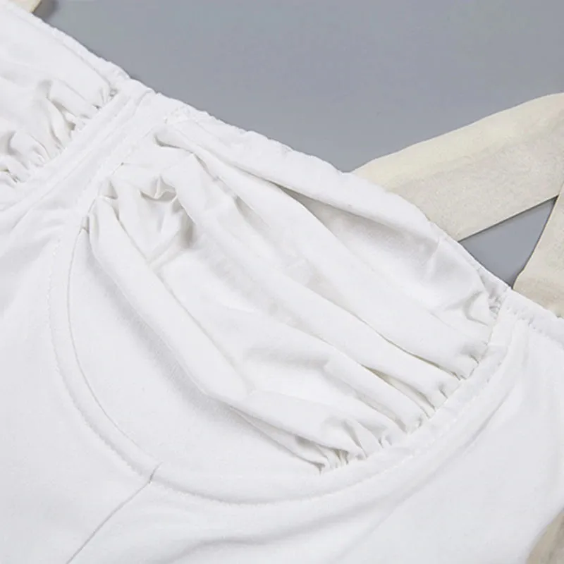 Women's Summer Cotton Sleeveless Crop Top